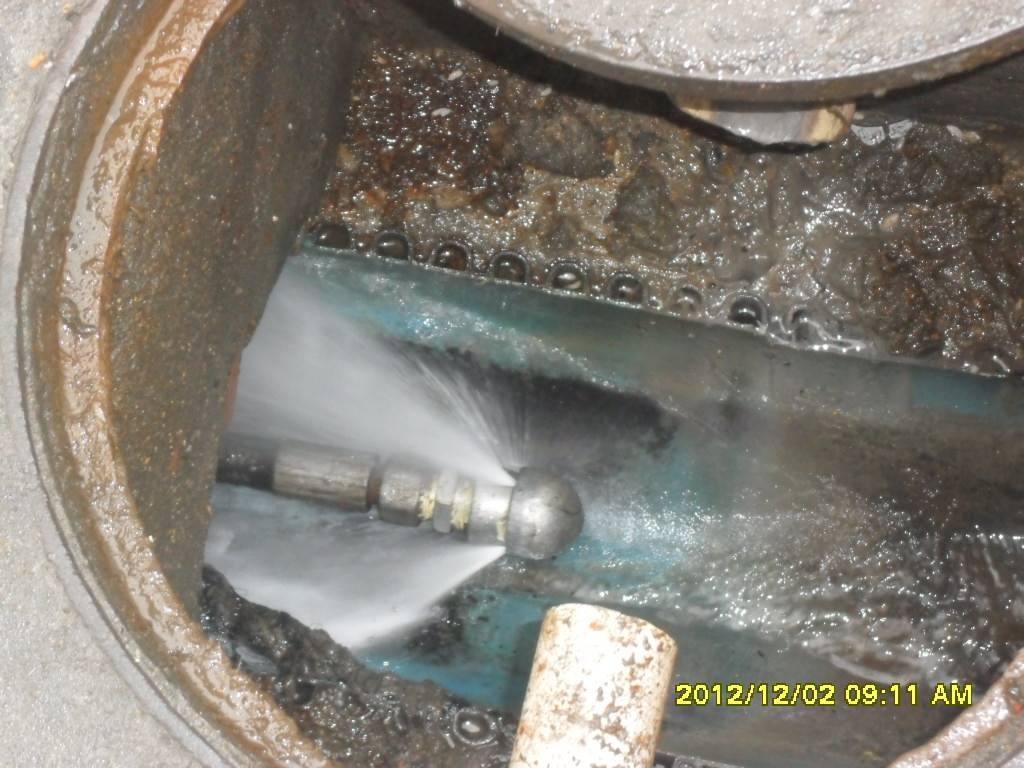 改则污水管道高压清洗